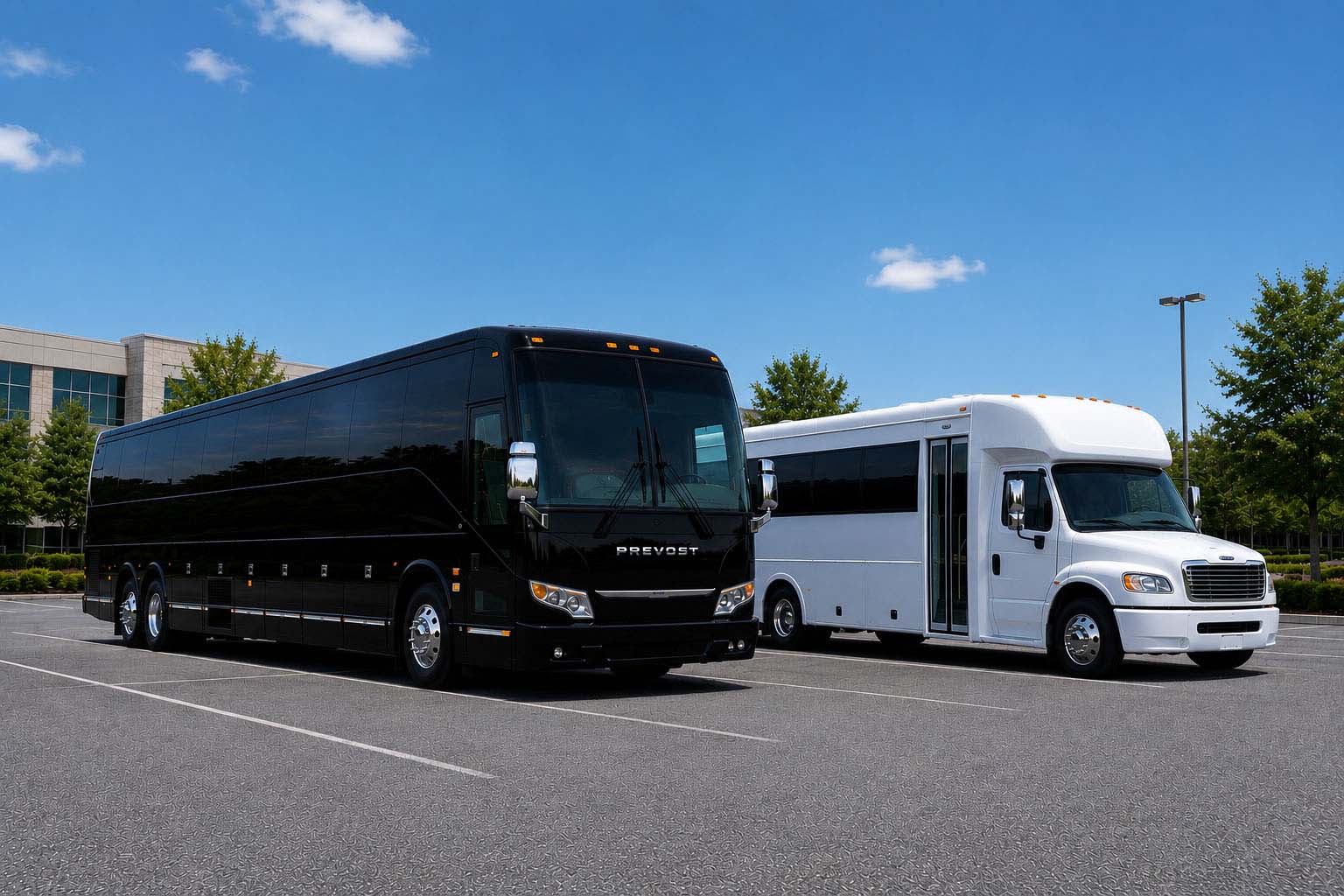 Charter bus rental in Norman, OK